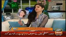 What Sanam Baloch Said When She Saw Picture of Sanam Jung and Nadia Khan ??