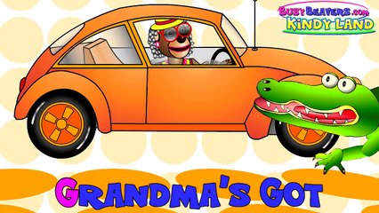 Grandma s Got a Little Purple Car  - Kids Learn Colors, Funny Song, Teach Children Colours