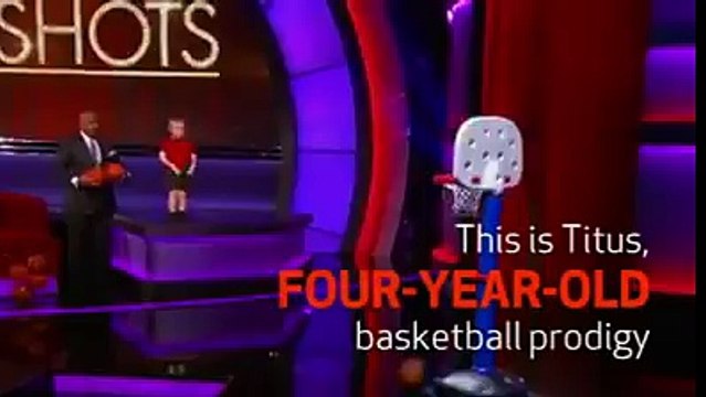 4 yaşında basketbola gönül vermiş çocuk