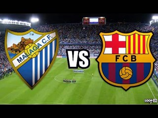 Ver partido Barcelona vs Málaga EN VIVO ONLINE 23 ENERO 2016