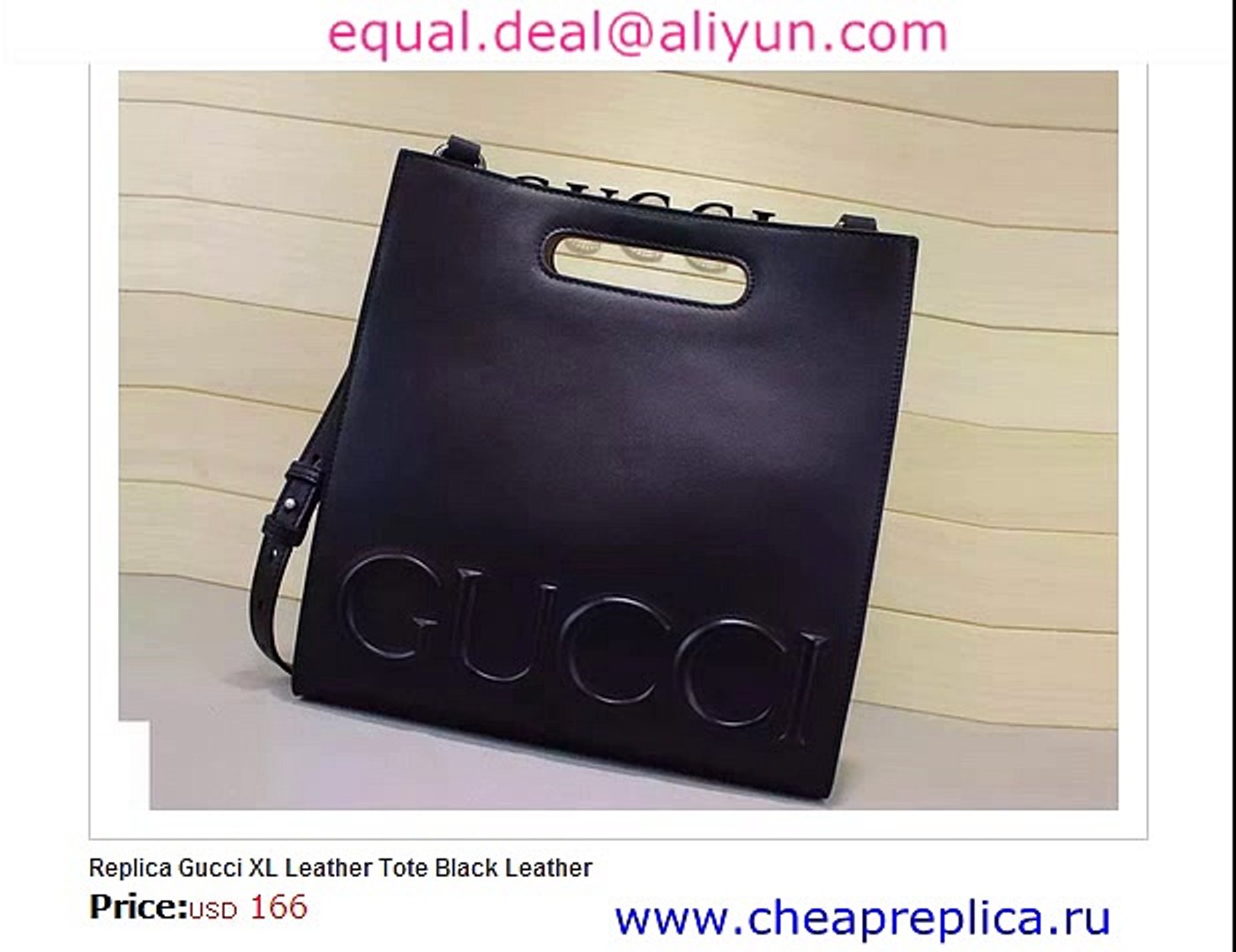 gucci xl leather tote