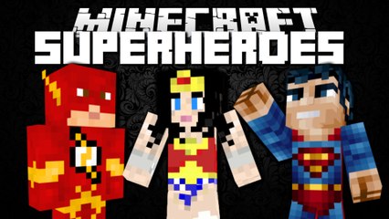 Minecraft: SUPERHERO MOD (The Avengers, X-Men, Guardians of the Galaxy) Mod Showcase