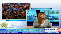 Victoria de Clinton en el ‘supermartes’ la deja como “nominada por el partido Demócrata”: Analista política a NTN24
