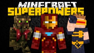 Minecraft Mod Showcase: SUPERHERO MOD (Fantastic Four, Flash, Groot) Brothers