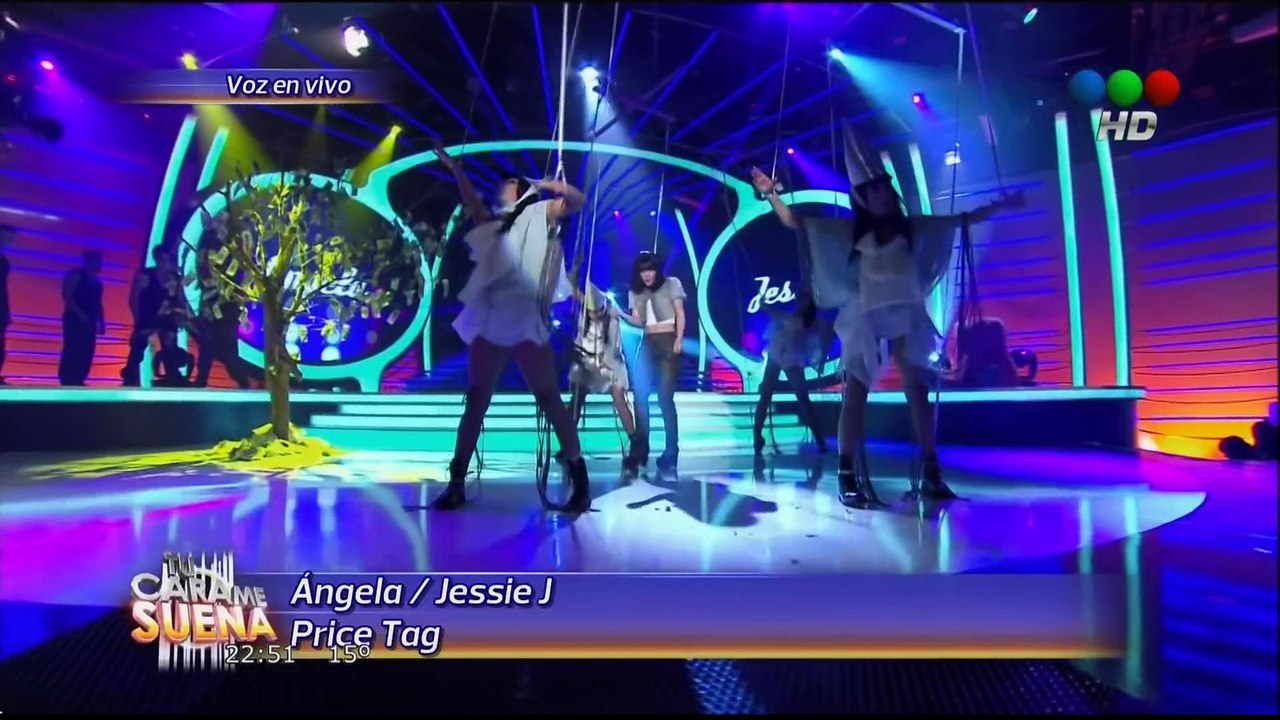 Angela Torres es Jessie J en Tu cara me suena 2014