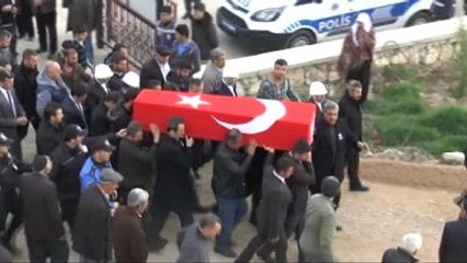 Şehit Gaffari Güneş'in Cenazesi Memleketinde Toprağa Verildi (2)