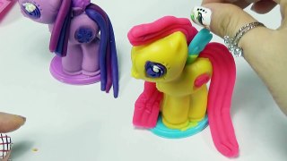 Peppa Pig español!! Play Doh My Little Pony Twilight Sparkle Juguetes de My Little Pony Toys español
