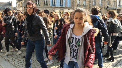 Flashmob place du Martray