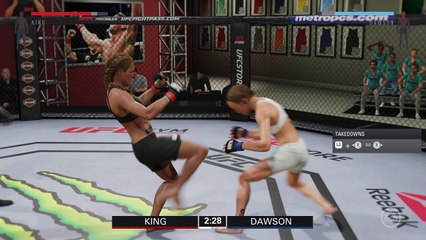 EA SPORTS™ UFC® 2 ya pas de bouette mais le finish tai beau en tabarnack