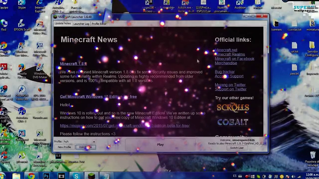 Cuentas Premium Minecraft Públicas #7 2015 [Funciona] OC TC/MinePlex/HiveMC HD