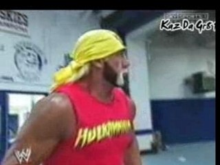Hogan Destroys Undertakers Bike