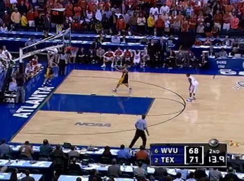 March Madness Buzzer Beater - 2006 Texas vs West Virginia