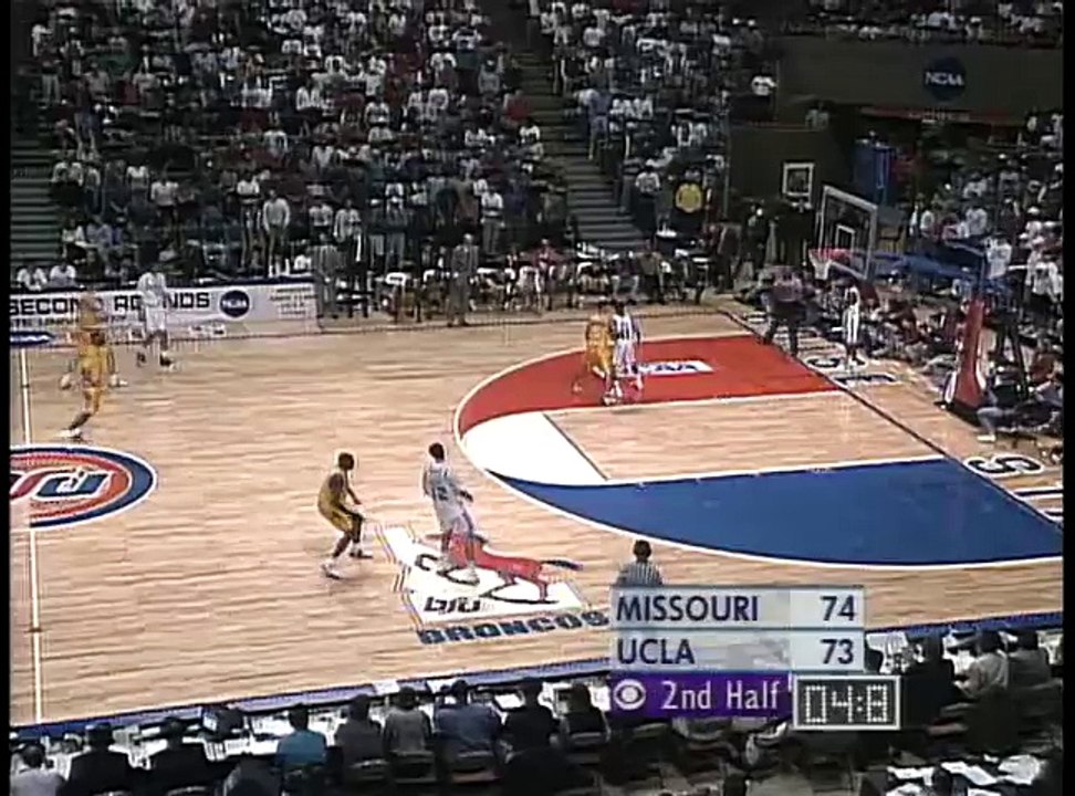 March Madness Buzzer Beater - 1995 UCLA vs Missouri