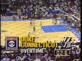 March Madness Buzzer Beater - 1990 Duke vs Connecticut