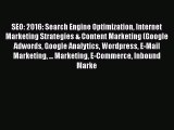 [PDF] SEO: 2016: Search Engine Optimization Internet Marketing Strategies & Content Marketing