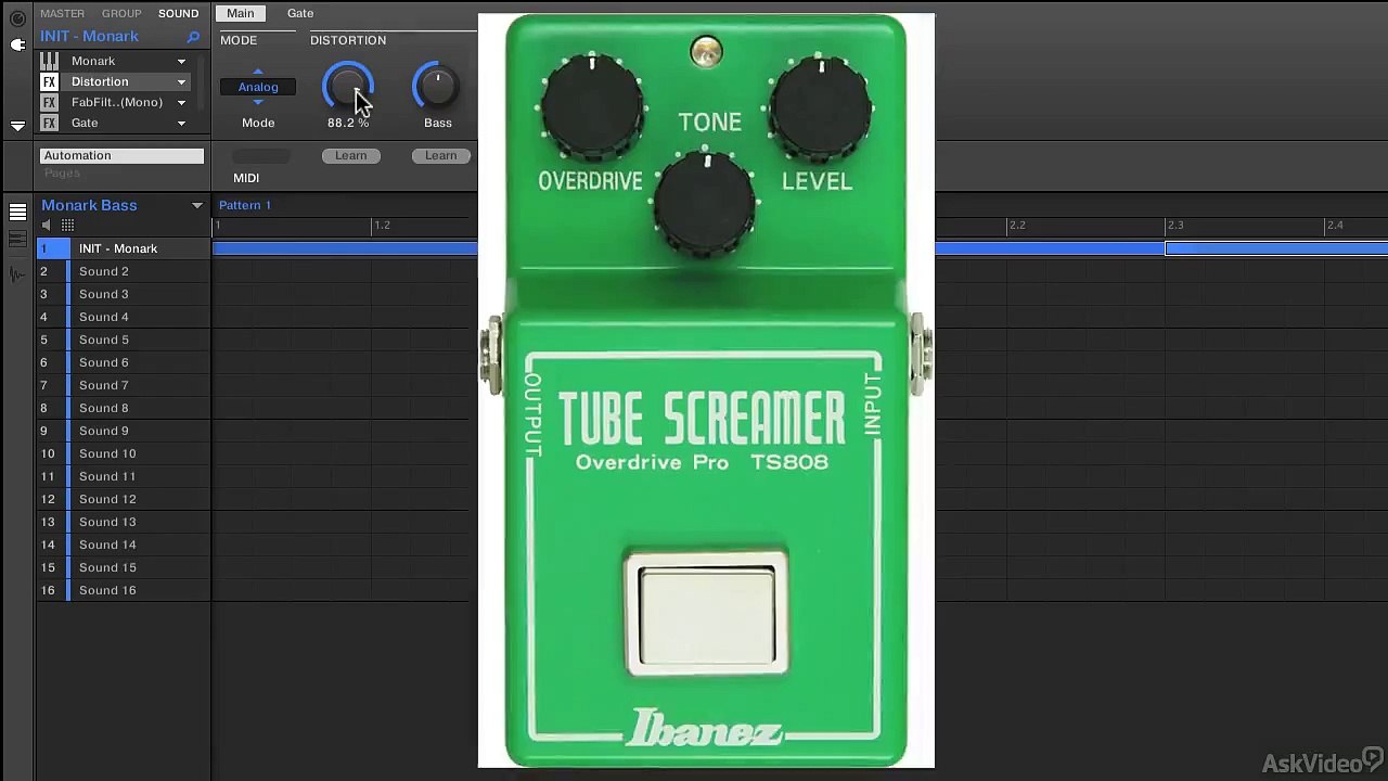 Maschine 2.3: New Features Explored - 4. 'Analog' Distortion