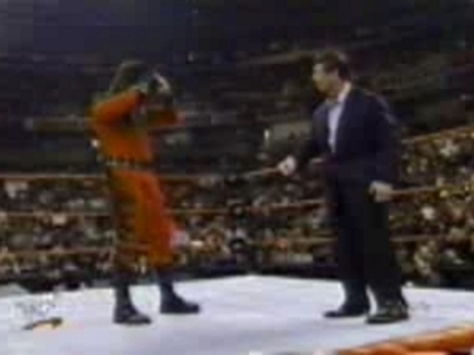 WWE - Kane Removes Mask And It Is Undertaker