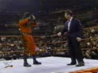 WWE - Kane Removes Mask And It Is Undertaker