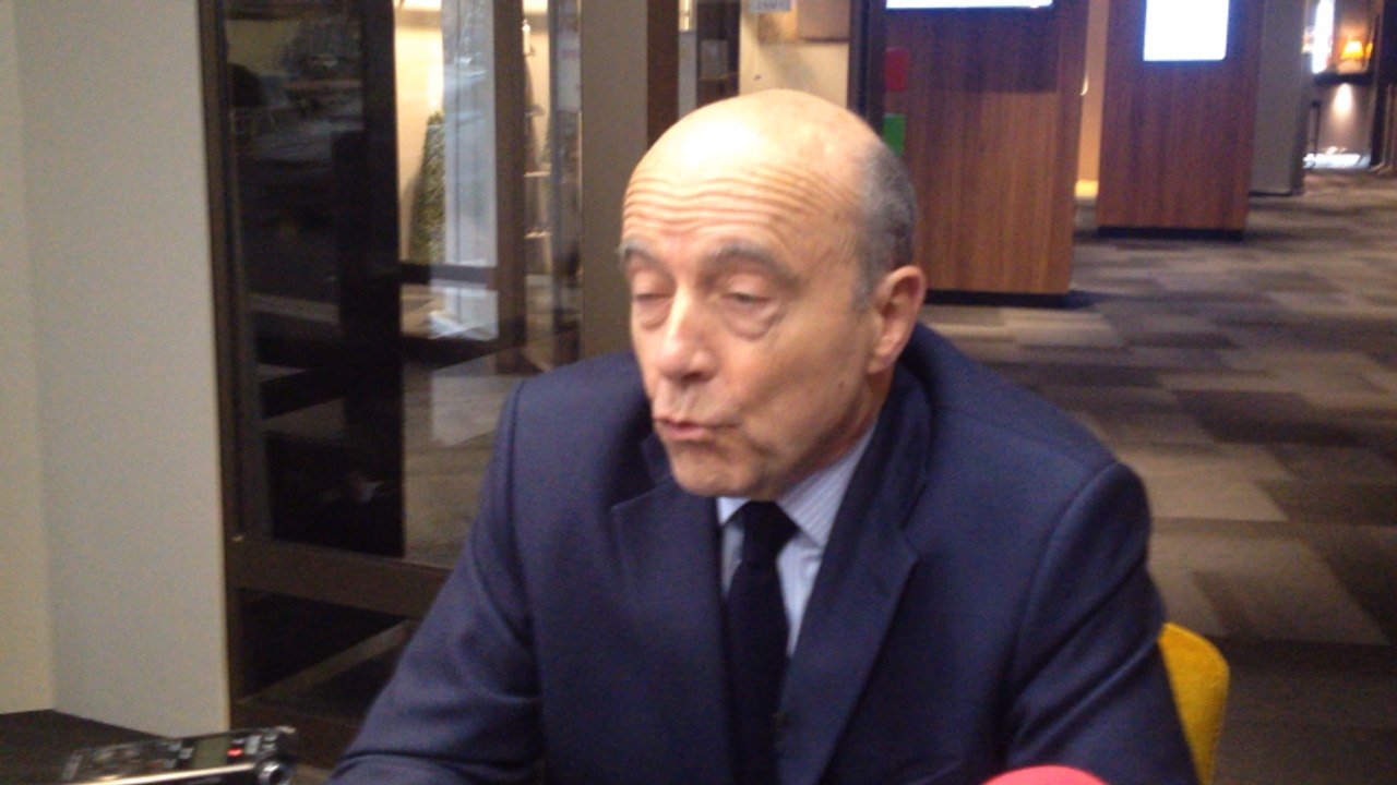 Alain Juppé s'exprime sur la réforme territoriale