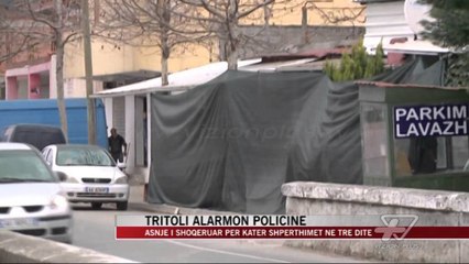 Tritoli alarmon policinë - News, Lajme - Vizion Plus