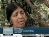 Guatemala: rinden homenaje a los caídos en la masacre de Cuarto Pueblo