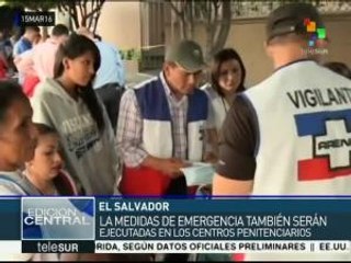 El Salvador implementará medidas de emergencia contra la criminalidad