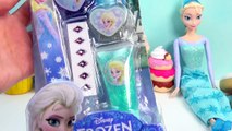 Queen Elsa Wooden Doll Glitter & Jewel Dress Decoration Craft Playset Frozen Fever Dressup