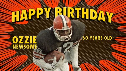 Happy 60th Birthday Ozzie Newsome