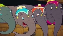 Dumbo is mocked by the other elephants HD