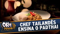 Chef ensina a fazer um tradicional prato tailandês