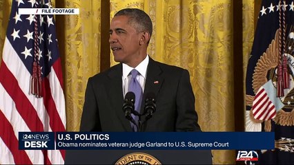 Obama nominates veterian judge Garland to U.S. SUpreme Court
