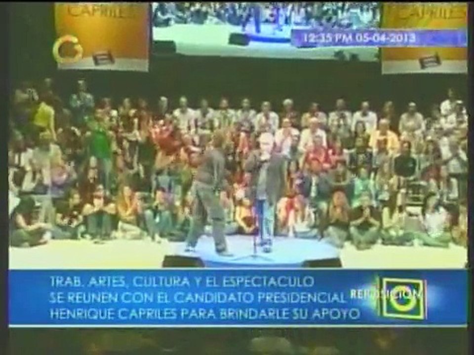 Palabras de Leonardo Padrón - Encuentro con Capriles