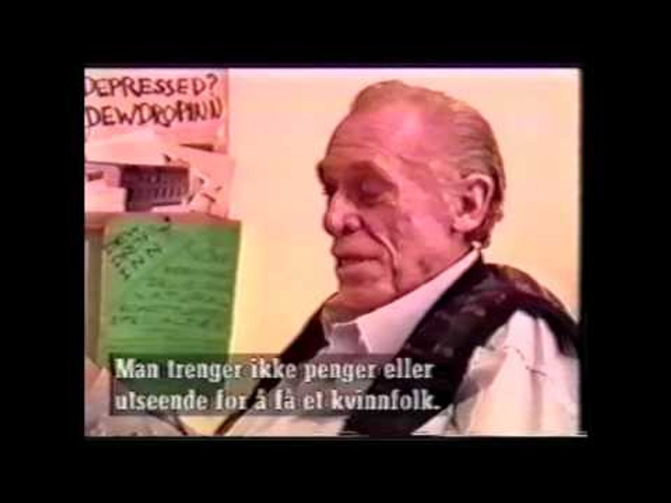 Charles Bukowski - Scandanavian TV