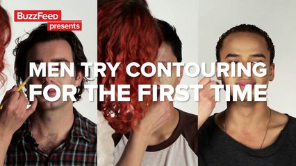 Men Try Contouring For The First Time