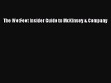 Read The WetFeet Insider Guide to McKinsey & Company Ebook Free