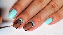 Зимний маникюр Вуаль, Капрон, Колготки - Sheer Tints Nail Art