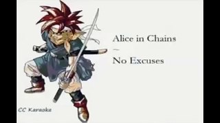 Alice in Chains - No Excuses - Karaoke
