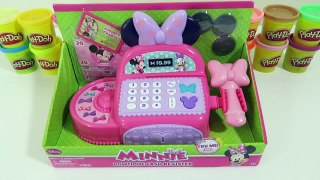 Disney Minnie Mus Bowtique Cash Register Playset Minnie Kjoler Opp og Peppa Gris Blir Shopkins!