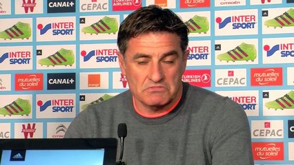 OM - Michel : "J’ai le soutien de mes joueurs"