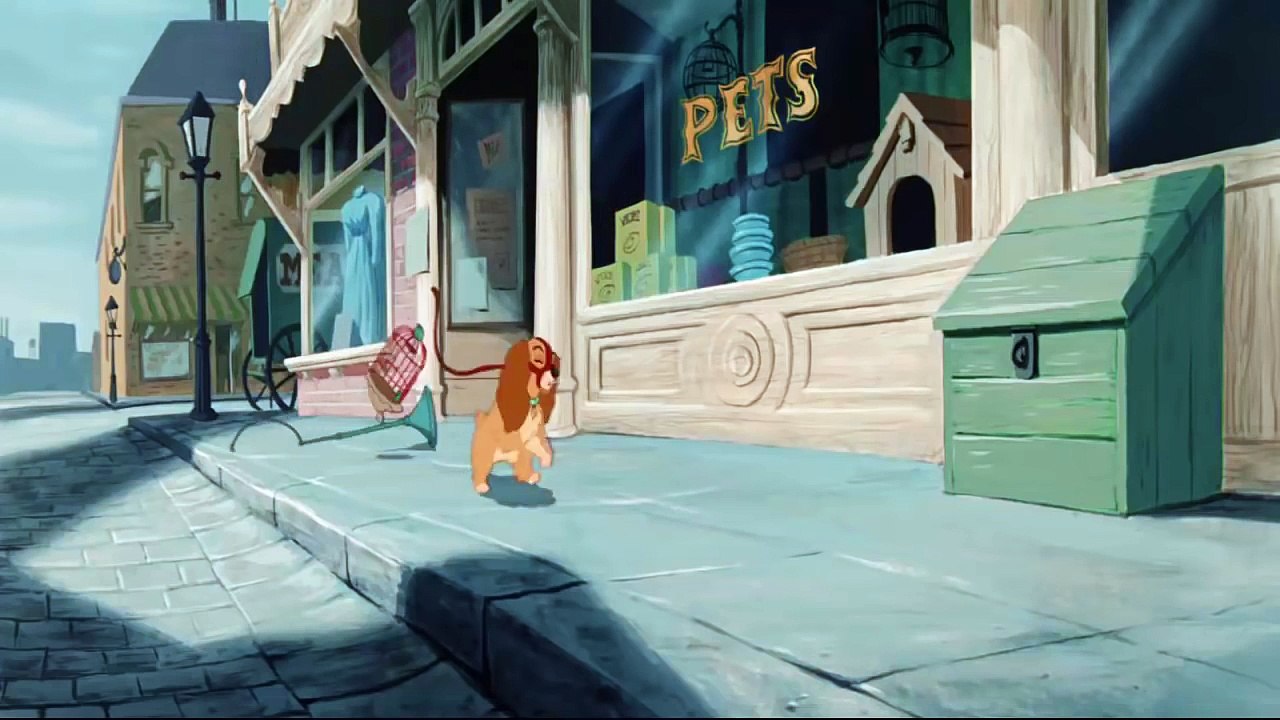 Lady and the Tramp - Tramp Defends Lady HD