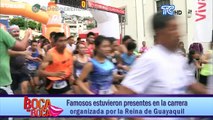 Reina de Guayaquil realizó carrera 5k en las calles de la ciudad de Guayaquil