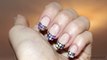 Французский маникюр в домашних условиях  -  Disco French Nail Art