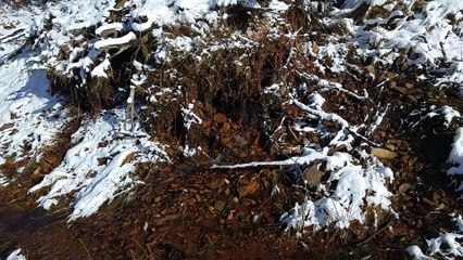 Topniejący śnieg / Melting snow