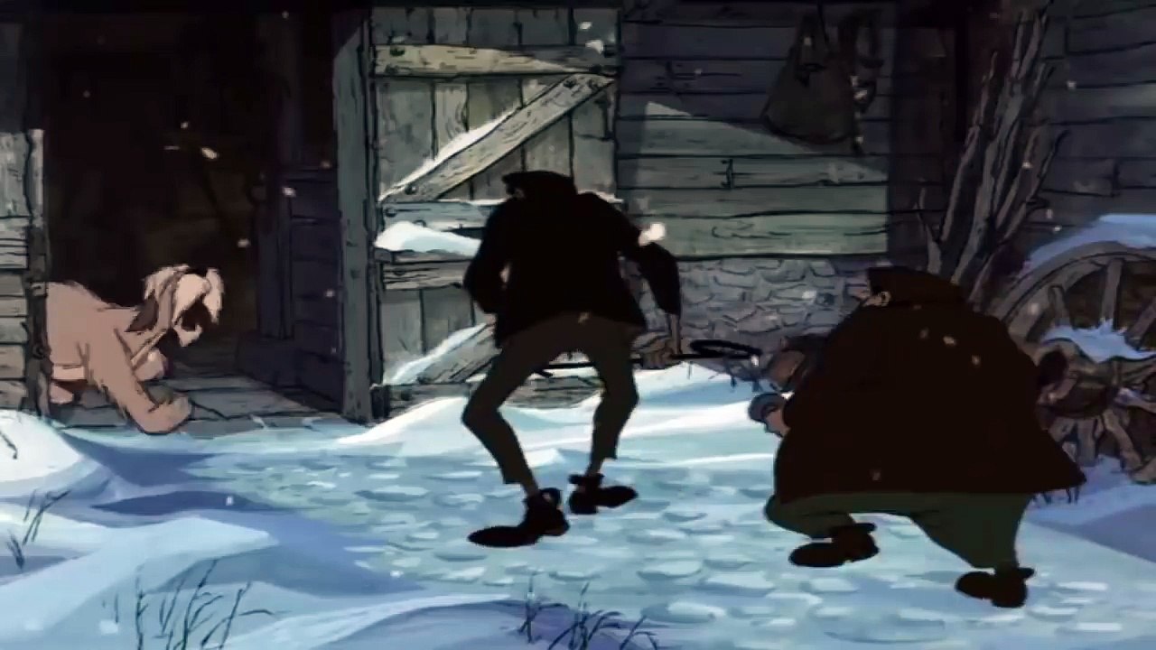 101 Dalmatians - Cruella, Jasper, and Horace chase puppies HD