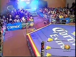 AAASinLimite 2009-01-25  Salamanca 03 Elegido, Laredo Kid & Aero Star vs. El Brazo, Deccnis & Pirata Morgan