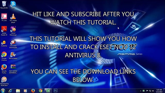 -Eset NOD32 Antivirus 8 Crack Full Tutorial 2016