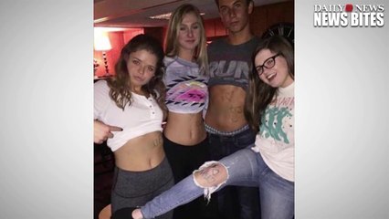 White Teens Take Pic With N-Word Written On Their Stomachs
