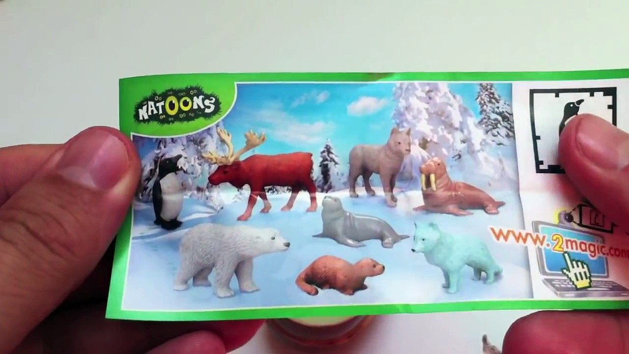 Natoons Kinder surprise egg unwrapping easter toy - UnboxingSurpriseEgg