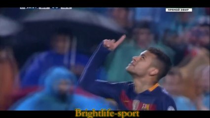 Гол: Неймар (16 марта 2016 г, 1/8 финала Лиги чемпионов)