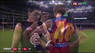 AFL 2012  - Round 20 - Matthew Kreuzer after siren interview